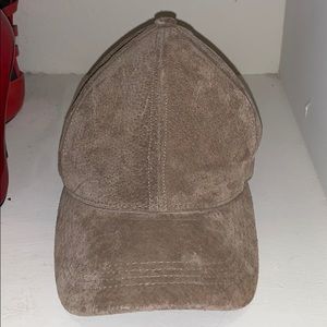 Suede hat